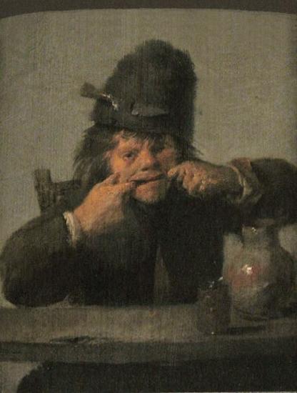 Adriaen Brouwer Youth Making a Face oil painting image